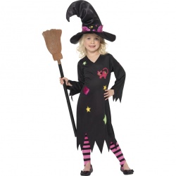 Dětský kostým Roztomilá čarodějnice