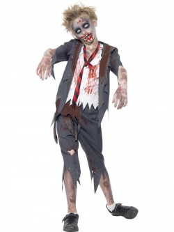 Kostým zombie školák